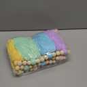 DCJHFJ Pastel Rainbow Boho Tassel Garland Wall Hanging with Wood Beads for Baby Shower Birthday Party Classroom Dorm Nursery Decor