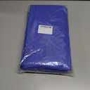 CXPSINC 16 Pack Premium Disposable Plastic Tablecloth 84" Round Table Cover for Birthdays Weddings Christmas Anniversary (Blue)