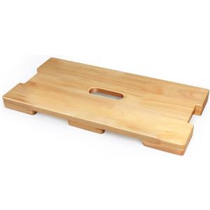 Wood Fitness Board Fitness Board Exercise Platform, Resistance Band Foot Plate or Wooden Exercise Board for Resistance Band Exercises and Total Body Home Gym