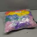 Yunsailing 48 Pieces Plastic Cheer Pompoms Sports Dance Cheerleader Pom Poms with Handles Squad Team Spirited Sports Party Dance Cheering Decorations for Adults Cheerleading