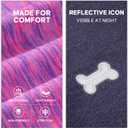 KYEESE 2 Pack Dog Shirts Quick Dry Soft Stretchy Pet T-Shirts with Reflective Label Tank Top Sleeveless Sun Protection Vest Dog Clothes for Small Medium Dogs, Medium, Purple+Pink