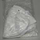 48 Inch Thick Faux Fur Christmas Tree Skirt, Plush Luxury Soft Tree Skirt for Home Xmas Party Holiday Indoor Decor (48-inch,4.4 Lb/ 2000 g,White)