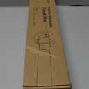 Closet Rods for Hanging Clothes, 17 to 99 Inches Stepless Adjustable Metal Closet Rod, 1.3 Inches Heavy Duty Clothes Hanging Rod for Closet Wardrobes Laundry RV, Silver