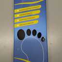 Plantar Fasciitis Insoles for Men Women - Orthotics Inserts, Shoe Insoles Arch Support Flat Feet Inserts Work Boot Insoles for Standing All Day (Mens 8-8 1/2 | Womens 10-10 1/2) (Blue)