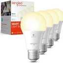 Sengled Alexa Light Bulb, S1 Auto Pairing with Alexa Devices, Warm Light Bulbs, Smart Light Bulbs that Work with Alexa, Bluetooth Mesh Smart Home Lighting, E26 60W Equivalent, 800LM, 4-Pack
