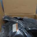 High Chair, 6 in 1 Wooden Convertible High Chairs for Babies and Toddlers, Booster Seat with Double Tray & Reversible Footrest Baby Highchair, 5-Point Harness Baby Feeding Chair, Black