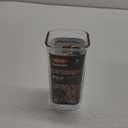 OXO Good Grips POP Container - Airtight Food Storage - Mini Square Short 0.5 Qt Ideal for 1 lb of baking soda or 14 oz of grains