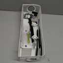 Under Desk Cable Management Tray White, Cinati Wire Organizers No Drill, Cable Tray with Clamp for Wire Management, Cord Organization Box for Office, Home - No Damage to Desk (White-1 Pack(13.4"))