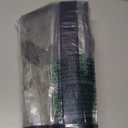 Windyun 2 Pack Large Poster Storage Bag 48" x 36" Bulletin Board Holder Art Portfolio Case PVC Art Portfolio Container Storage Box with Pocket for Classroom Teacher Organization(Blue)