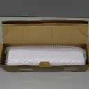 12 Inch x 10 ft x 30mil Extra Large Adhesive Magnetic Sheet Roll Not Printable Adhesive Backing Cut and Customize Flexible Sheets Blank White Surface Magnetic Sign for Craft Photo Craft (Matte)