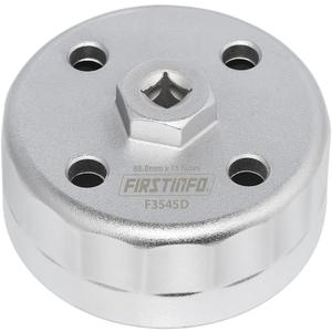 FIRSTINFO F3545D 3/8" Drive 88.8 mm 15 Flutes Oil Filter Wrench, Compatible with Hyundai and Kia