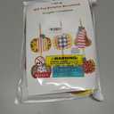 Winlyn 24 Sets Fall Pumpkin Crafts DIY Ornaments Decorations Kit - Maple Leaf Foam Stickers Arts and Crafts for Kids Thanksgiving Halloween Party Classroom Activities