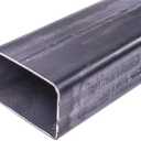 JEGS Mild Steel Tubing | Rectangular 2in.High x 3in.Wide x 0.083 Inch Thickness | 8 Feet Length | Made In USA | A513 High-Carbon Steel | Hot Rolled Electric Welded
