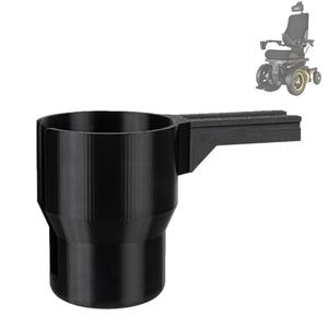 Cup Holder for Wheelchair | Compatible with Permobil | Compatible with 40oz Tumblers, Water Bottles & Travel Mugs | Secure & Convenient Drink Carrier