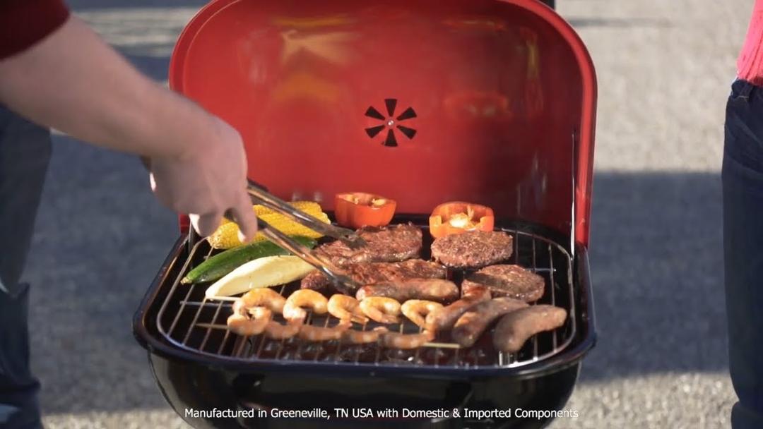 Americana Grills Walk-A-Bout Portable Charchoal Grill