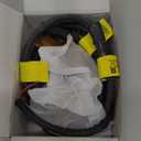 LED Dually Fender Side Marker Lights For 2015-2025 Chevy Silverado GMC Sierra 2500HD 3500HD White Dual Rear Wheel Truck Bed Marker Lamps, Smoked Lens 4PCS