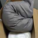 Premium Outdoor Seat Cushion Chair Cushions for Patio Furniture 22 L X 24 W X 4 H Waterproof & Fade Resistant Deep Seat and Backrest Cushion Set with Removable Covers for Chair, Sofa (Cream)