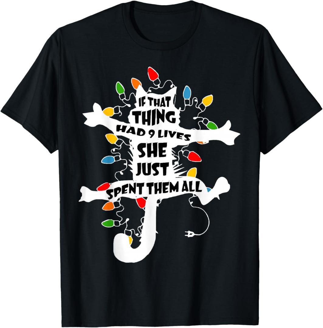 Funny Pussy-cat from Christmas Vacation Friends Lover T-Shirt - Men's medium