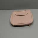 Travel Cosmetic Organizer with Full Screen Mirror, Portable Dual Zipper Makeup Bag and Hanging Hook Travel Makeup Organizer Case for Travel Punk