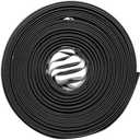 uxcell Heat Shrink Tubing 22mm Dia 8m Length 2:1 Heat Shrink Wrap Cable Sleeve Tube Black