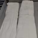 Organic Cotton White Dish Towels - 10 Pack Quick Drying White Kitchen Towels - Lint-Free, Organic Cotton Dish Cloths - Extra Large Highly Absorbent Blank Tea Towels - 27"x27" (White)