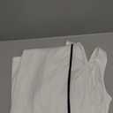 BTFBM Women Maxi Bodycon Dresses Square Neck Sleeveless Contrast Binding Split Cocktail Party Club Tank Long Dress 2024(Solid White, Medium)