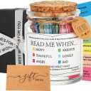 Bible Verse Jar, Scripture Prayer Cards Hope Holy Read Me When Bible Verses Jar, Religious Baptism Christian Gifts for Women Men