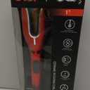 CHI Spin N Curl 1 Ceramic Rotating Curling Iron, Adjustable Preset Heat Settings for All Hair Types, Salon-Quality Curls & Waves, Auto Shut-Off, Tangle Protection, Ruby Red