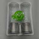 Home EC Original Stainless Steel Sea Salt and Pepper Grinder Set of 2 - Adjustable Ceramic Grinder - Diamond Pattern Glass - Salt and Pepper Shakers - Kitchen Spice Mill - Modern Kitchen Accessories