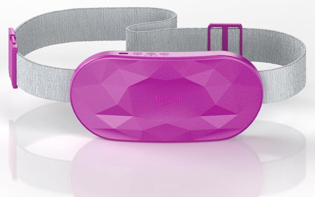 Slimpal AI Portable Heating Pad for Period Cramps, AI Smart Chip Long Safe Heat, Electric Cordless Back Belly Heating Pad for Menstrual Relief, Wearable Heat Belt for Her Women Girl, Dark Purple