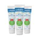 Dr. Brown's Fluoride-Free Baby Toothpaste, Infant and Toddler Oral Care, 1.4oz/40g, 0-3 Years, Strawberry, 3-Pack