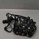 Mayerzon Pitbull Muzzle for Large Medium Sized Dogs to Prevent Biting Scavenging, Basket Muzzle for Rottweiler Staffordshire Terrier in Grooming Training, Allow to Pant Drink, Lightweight and Sturdy, M 