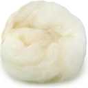 Woolbuddy Needle Felting Wool, Carded Core Wool, White Roving for Wet Painting, DIY Dryer Balls, Felting Pads, Supplies, and Bulk Chunky Yarn (15.7oz)