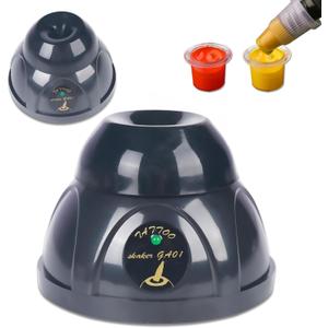 Combofix Mini Vortex Ink Mixer, 4000RPM Pigment Mixer Lab Beauty Paint Shaker with Touch Function, Mix Tattoo Ink Nail Polish Eyelash Glue Ultra-Quiet Motor (Black)
