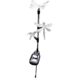 Solar Garden Stake Lights Hummingbird Butterfly and Dragonfly Multi-Color Changing Decorative Landscape Light for Garden Patio Lawn Yard Decorations, 6 x 5 x 80cm