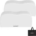 RVMATE RV Tire Covers, Dual Axle Wheel Cover (2 Pack) Fits 30"-33" Diameter Tires, Waterproof Anti-UV White Dual Tire Covers RV Accessories for Truck/Trailer