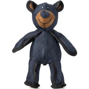 Mighty Bear Tough Plush Dog Toy Durable Squeaky Toy for Small Medium and Large Dogs Heavy Duty Stuffed Animal for Aggressive Chewers Keeps Dogs Busy and Entertained (Navy)