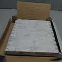 SUNWINGS 5-Sheet Peel and Stick Mosaic Natural 3D Stone Self Adhesive Marble Tiles, 10.63" x 11.22" Stick on Backsplash for Kitchen Bathroom Fireplace Vanity, Mixed Gray