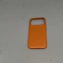 for iPhone 17 Pro/17 Pro Max Magnetic Case,Classic Liquid Silicone Anti-Scratch Mobile Phone Case (Dark Orange,17 promax)