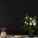 YENHOME 30"X200" Textured Peel and Stick Wallpaper Peel and Stick Removable Textured Geometric Accent Wall Paper Black Contact Paper for Cabinets and Drawers Walls 3D Black Wallpaper