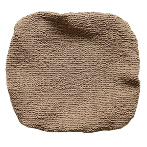 Square/Rectangle Bar Stool Covers Set of 2 Nonslip Counter Saddle Chair Seat Covers Removable Washable Bar Stool Seat Covers with Elastic Bottom Straps for Dining Living Vanity Room