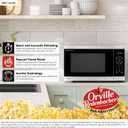 SHARP Countertop Microwave Oven with Removable 12.4" Carousel Turntable, 1100 Watt, 1.4 Cubic Feet, Stainless Steel