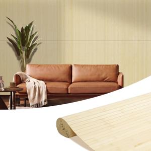 Natural Bamboo Wall Panel, 96’’x48’’, Raw, 48''x96''
