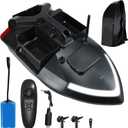 3 Boxes RC Bait Boat for Fishing with 4.4lbs Load 12000mAh Battery