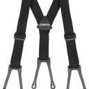 TronX Ice Hockey Pant Suspenders - Adult Senior Junior Youth (Junior (22" - 30" Waist))