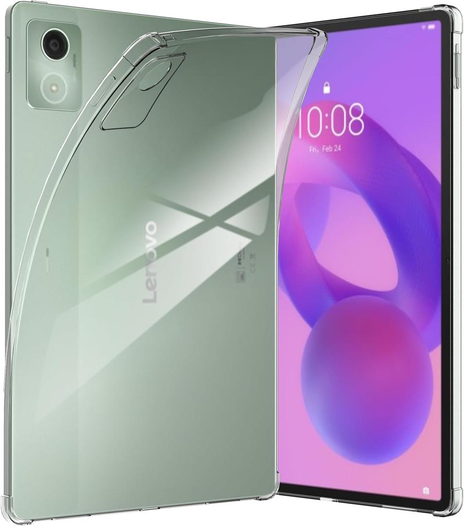 TPU Clear Case (for Lenovo Idea Tab Pro 12.7 Inch Tablet) Ultra-Thin and Transparent.Soft.Flexible.Shockproof.Anti-Scratch.Simplicity. Fashion.Durable