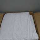 Bedsure California King Quilt, Lightweight Comforter Set, White Bedspread