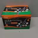 hygger 360GPH Electric Aquarium Gravel Cleaner, 5 in 1 Automatic Fish Tank Cleaning Tool Set Vacuum Water Changer Sand Washer Filter Siphon Adjustable Length 15W