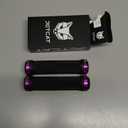 JETCAT Bike Grips, Bike Handlebar Grips, Mountain Bike Grips Handlebar, MTB Grips, Bicycle Grips BMX Grips, Bicycle Handlebar Grips Handles for Adults. Ebike, MTB, Scooter, Lock on, Black/Purple