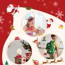 2 x Doll Clothes 17cm/15cm Outfit Set Party Clothes High-End Fashion Outfits Suitable Accessories Christmas Cloak Halloween Premium Clothing 5.91-6.7 inch (No Doll) (LBB-256) (Vintage Christmas Skirt)